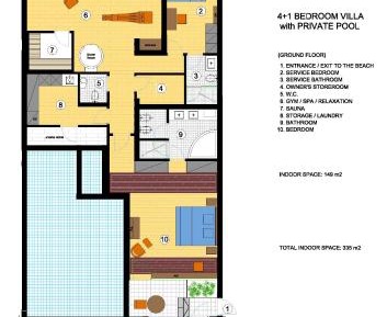 Dionisades Diamond Residence Five-Bedroom with Private Pool
