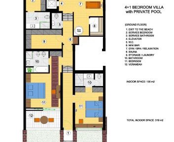 Gavdos Diamond Residence Five-Bedroom with Private Pool