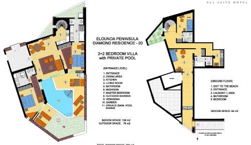 Gravousa Diamond Residence Four-Bedroom with Private Pool