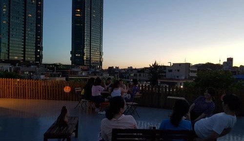 Family Room with Shared Bathroom