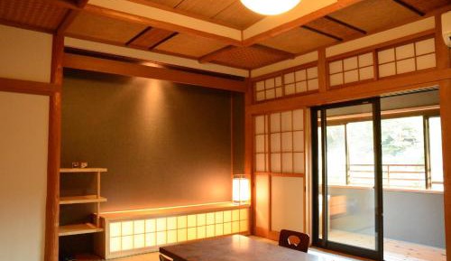 Japanese-Style Room with Semi Open-Air Bath