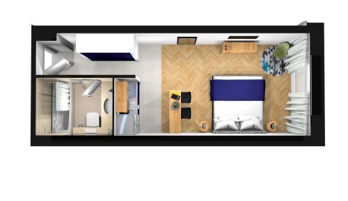 Studio Apartment with Sea View