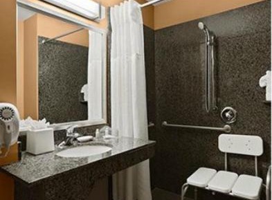 Standard King Room with Roll-in Shower - Mobility Accessible