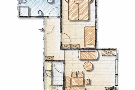 One-Bedroom Apartment