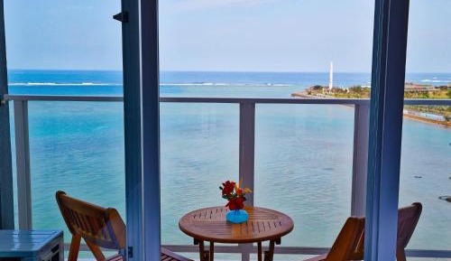 Deluxe Twin Room with Sea View - High Floor