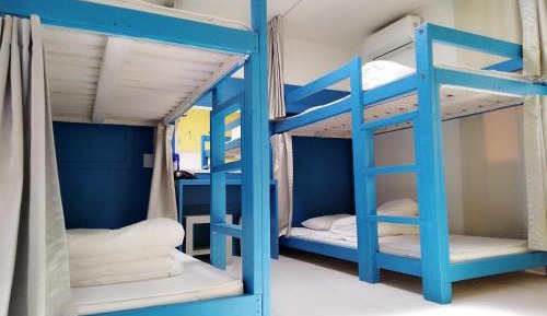 Bed in 4-Bed Male Dormitory Room