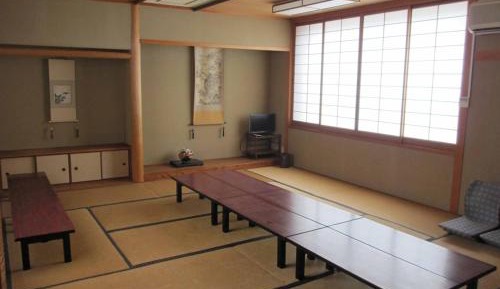 Single Futon in Japanese-Style Female Dormitory Room