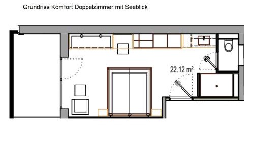 Superior Doppelzimmer mit Seeblick 