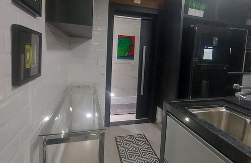 Pompeia Apartment | Oceanview Santos apartment for up to 7 people