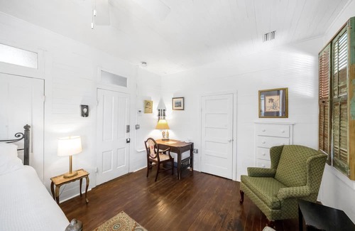 Historic Downtown Apalachicola Apartment | Sunset Views & Balcony Access, King Bedroom, Charming Historic Bowery Inn