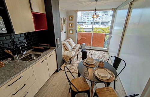 Downtown Santiago Apartment | Beautiful view of Park 411