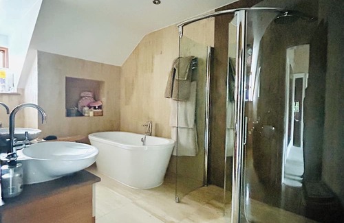 Higher Walton Villa | Private gated luxury home, heated indoor/outdoor pool to 32 degrees.