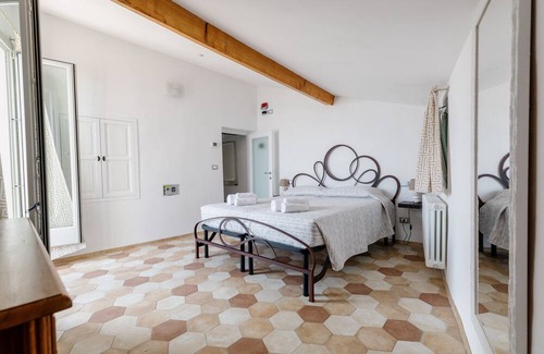 Borgio Verezzi Bed & Breakfast | Ca' d'Alda - Roccaro: private terrace overlooking the sea