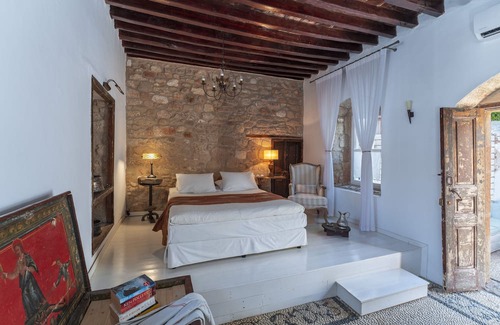 Lindos Cabin | Boho style luxury lodge with private courtyard in the heart of Lindos.
