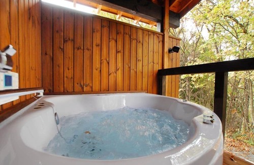 Kofu-cho RV Rental | Special Log Cottage 15 people Jacuzzi openai / Maniwa City Okayama