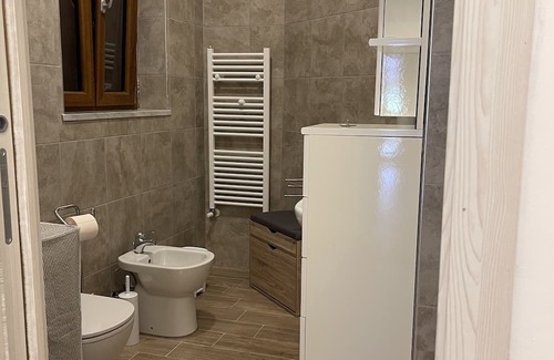 Marina di San Nicola Apartment | Ground floor in residence with pool very central