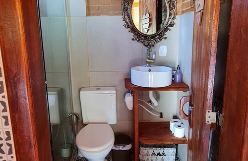 Divino de Sao Lourenco Cabin | Casa do Chapéu Cabana Estrela A 200 Metros das Cachoeiras