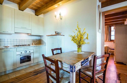 Stregna Apartment | Look out from the balcony, like princesses