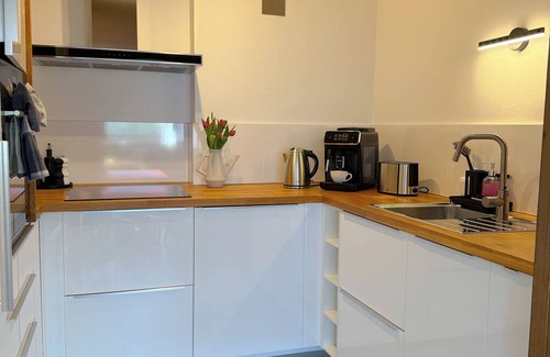 Mitterbach Apartment | Modern vacation apartment with a view of the Watzmann incl. heated indoor pool