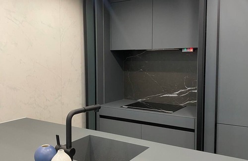 Yonggang-dong Apartment | Bright Modern 1-Bedroom with Balcony & City View in Central Seoul