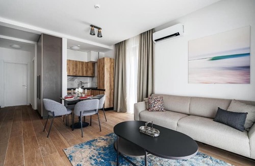 Risan Apartment | Charming 1-bedroom apartment in gorgeous Risan with AC