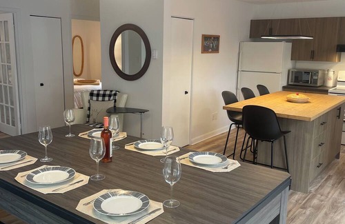 Saint-Denis-de-Brompton Ski Chalet | Peaceful escape at the Au Ciel Bleu cottage near Grand Lac Brompton.