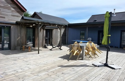 La Jaille-Yvon Apartment | Apartment 'Au P'tit Venton - Écologique' with Private Terrace, Private Garden and Wi-Fi