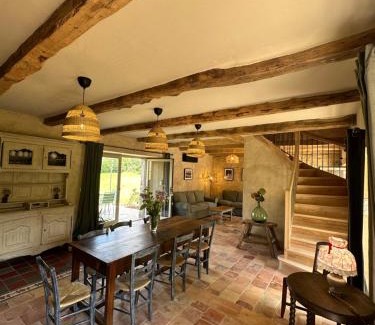 Cajarc House | Les Granges de Naudy, calme et détente La Grangette d'Yvette La Grange de René