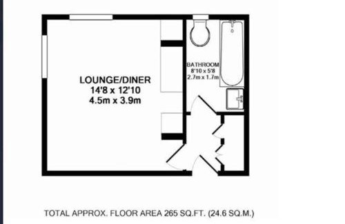 Vincent Square Apartment | Studio Flat in Central London