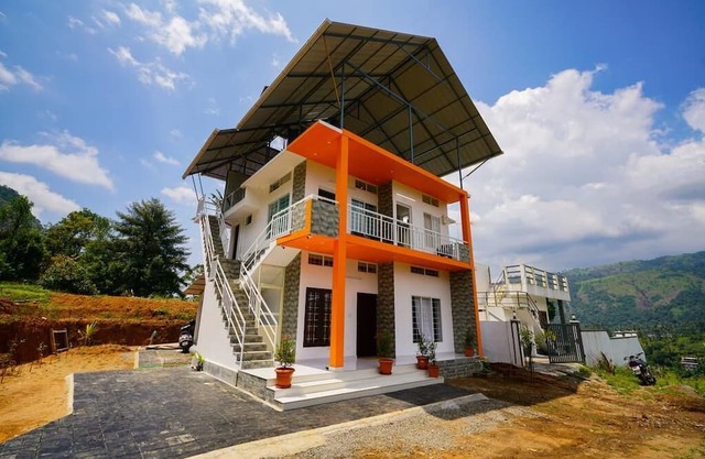 Colorful Artifacts and Modern Decor Hut Stay