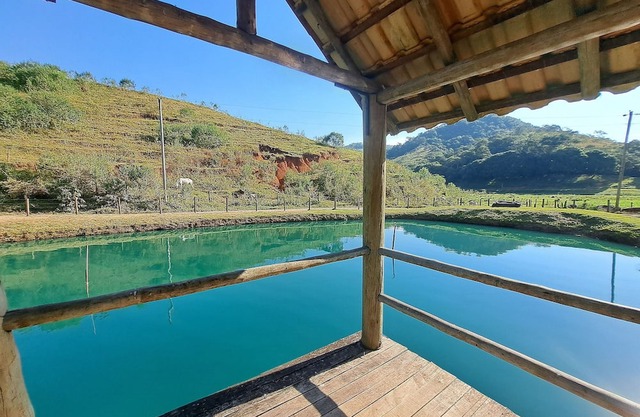 Mega Site swimming pool lake barbecue Volta Redonda