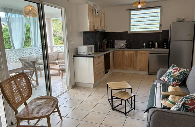 Ti Diamant Bo Kaï ,15 min à Pied des Plages! Appartement Cosy et Calme