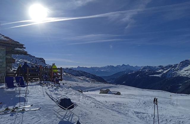 Private 2 Zimmerwohnung mit Wunderbarer Aussicht Aufs Klein Matterhorn