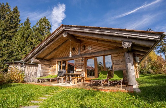 Romantisches Blockhaus in Sankt Englmar