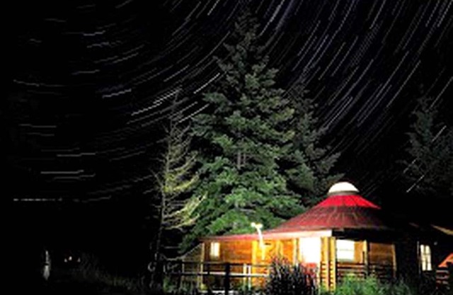 Unique Yurt Rental with a Hot Tub in White Salmon, Washington