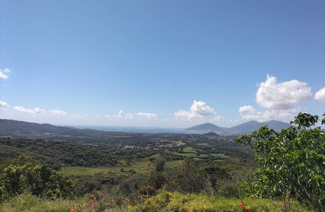 VILLA Equipped - View of the Gulf of Ajaccio - 10 min from the beaches in the heart of nature!