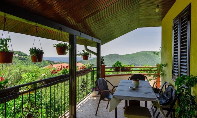 Prijevor Villa | Sea View Villa w Terrace 10 Min to Beach in Budva