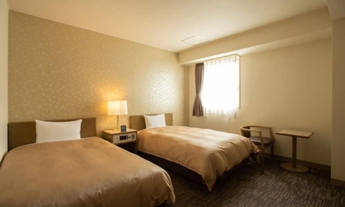 Mihara House | Deluxe twin room nonsmoking Room without meals / Mihara Hiroshima