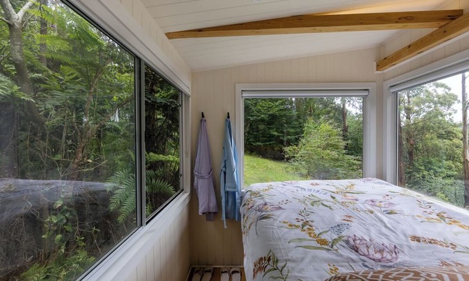 Olinda Cabin | LYREBIRD LOOKOUT a Tiny Home at Forrest, a mountain forest retreat in Olinda
