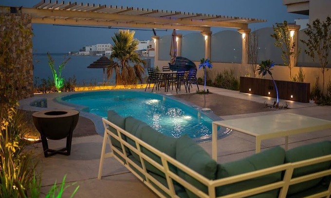 Dhahran Resort | Spacious 7-bedroom Amwaj resort #280 in pleasant Halfmoon, Dhahran