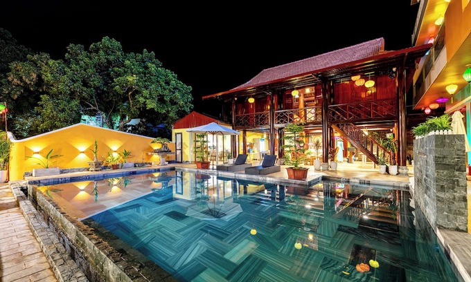 Ninh Binh House | Trang An Ao Dai Homestay - Double room with field view - Tam Coc room