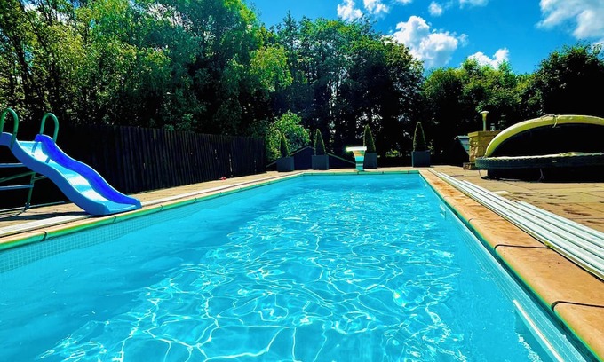 Higher Walton Villa | Private gated luxury home, heated indoor/outdoor pool to 32 degrees.