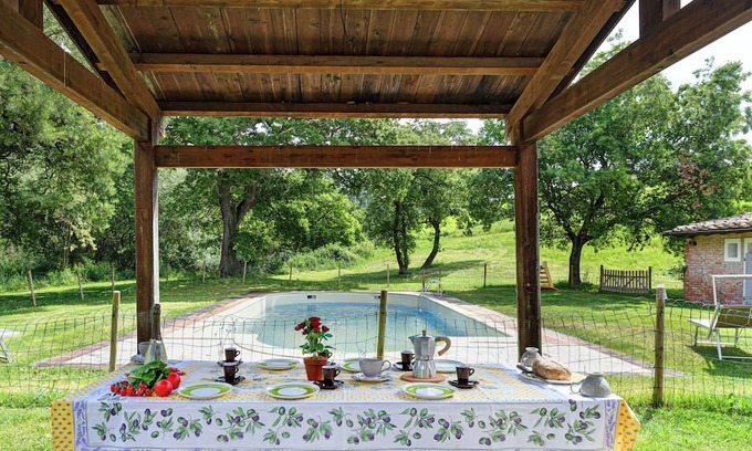 Gallina House | Cozy Home D'orcia With Private Pool