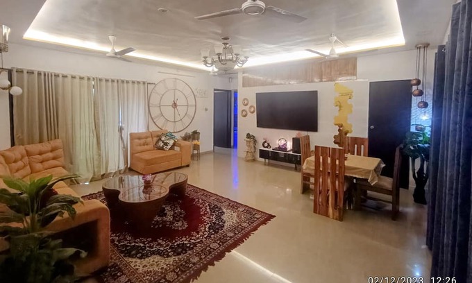 Kharghar Apartment | A fully equipped 3 BHK with scenic surroundings and modern amenities