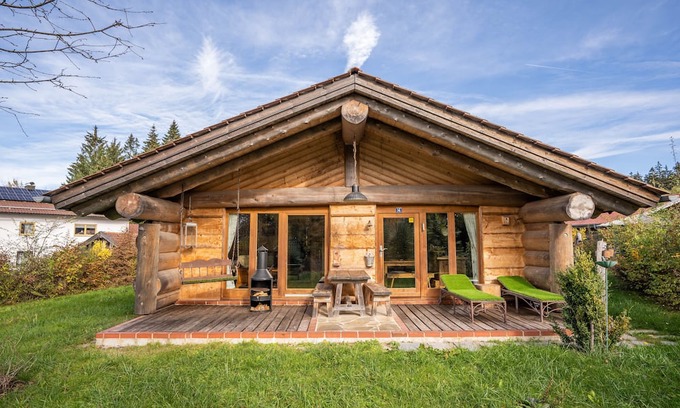 Sankt Englmar Cabin | Blockhaus mit Sauna in Sankt Englmar
