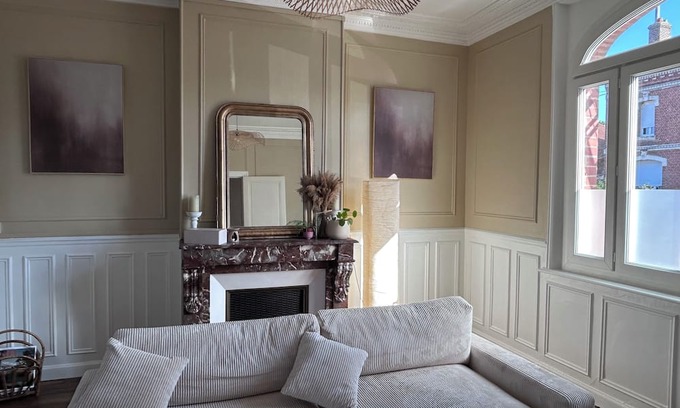 Roye House | Chic and cosy house 1h30 from Paris and Lille