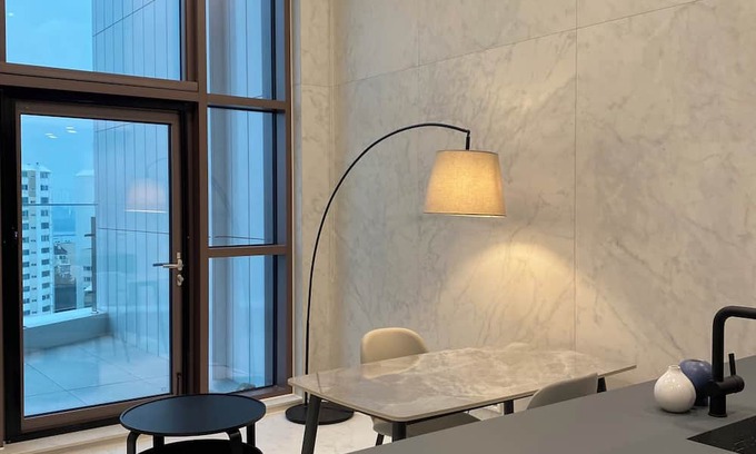 Yonggang-dong Apartment | Bright Modern 1-Bedroom with Balcony & City View in Central Seoul